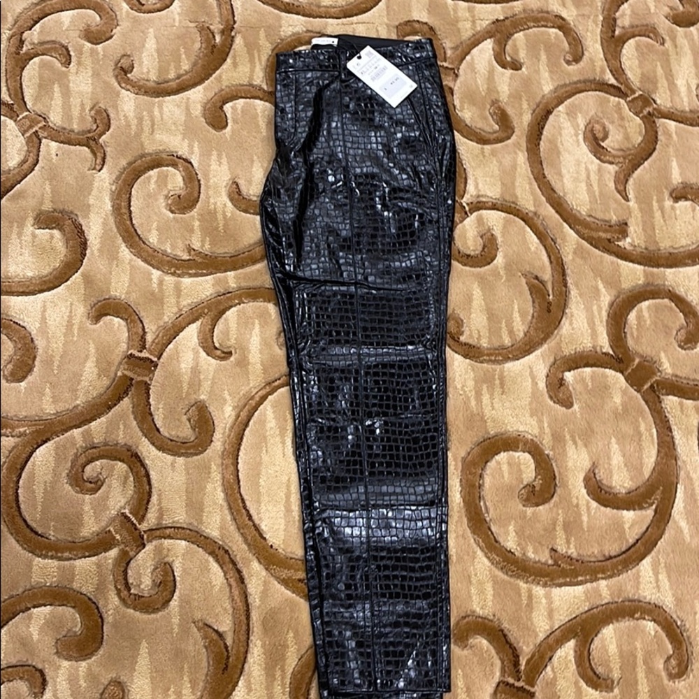 Zara Leather pants NEW